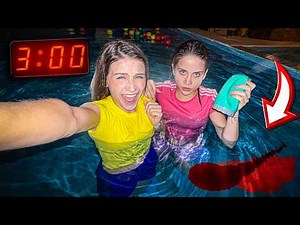 Do not enter the pool at 3:00 AM!