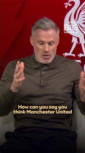 Jamie Carragher and Gary Neville can't seem to agree