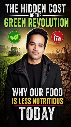 The Hidden Cost of the Green Revolution: Why Our Food is Less Nutritious Today #podcast #nutrition