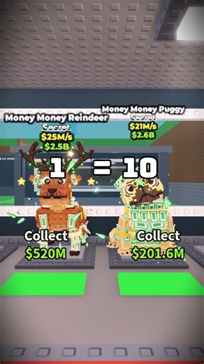 Real value of Money Money Reindeer🤯 |Roblox Steal a Brainrot