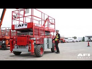 AFI MEWP Emergency Lowering videos Skyjack SJ6826RT, SJ6832RT, SJ8831, SJ8841, SJ7135, SJ9250