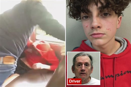School bus driver busted after video shows student punched, throttled: ‘I’m going to beat your ass’