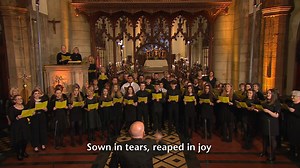 Performance of ‘Light After Darkness’ by Welsh choir Cor Glanaethwy, from the magnificent surroundings of Bangor Cathedral. See the full episode Sunday 29th May 2022 at 1.15 on BBC Two and afterwards at bbc.in/3ySA29T in the UK. | BBC Songs of Praise