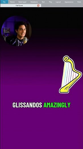 How to Add Harp Pedal Notes with Playback