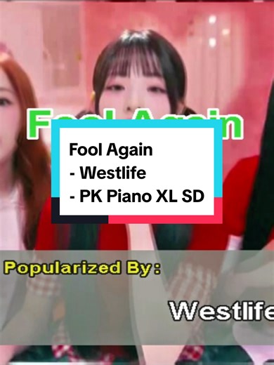 Karaoke Version of Fool Again by Westlife