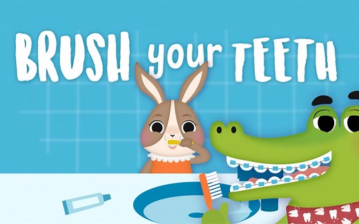 【英文启蒙】儿歌brush your teeth
