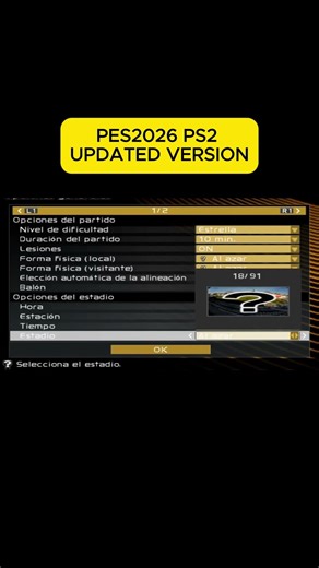PES2026 PS2 UPDATED VERSION #efootball2026 #pes2026ps2isodownload
