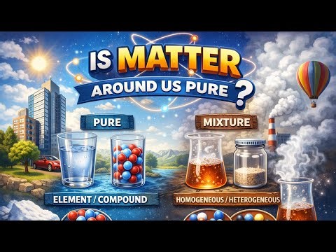 Is Matter Around Us Really Pure? | Class 9 Science