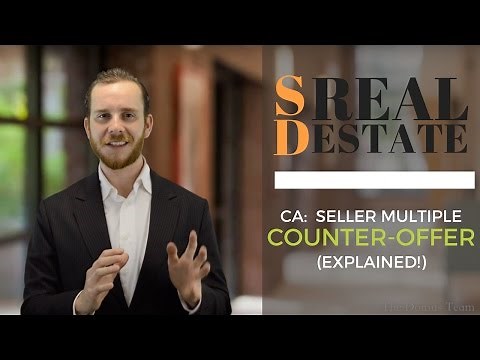 Seller Multiple Counter Offer Situation—EXPLAINED! | San Diego Real Estate | The Real Estate Jedi™