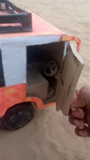 कार्टून से स्लीपर बस कैसे बनाएं #automobile #shorts