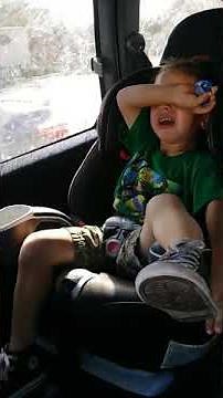 Having a meltdown in the car