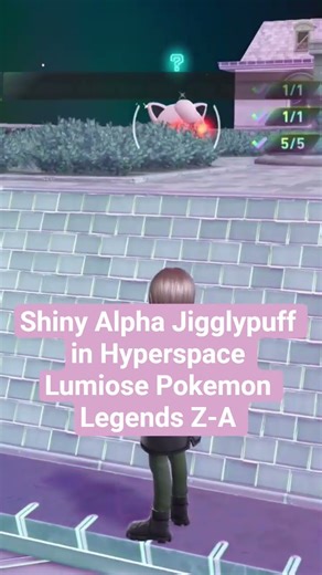 Shiny Alpha Jigglypuff. #pokemon #pokemonlegendsza #shinypokemon