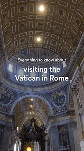 13K views · 191 reactions | Everything to know about visiting the Vatican in Rome Home to breathtaking St. Peter’s Basilica, world-class museums packed with priceless art, and so much more, Vatican City is a can’t-miss for travelers headed to Rome. Want to make sure to hit every unforgettable highlight? See the tours that can take you there: https://goaheadtours.me/4c7tP9X | EF Go Ahead Tours | Facebook