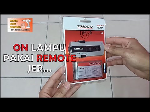 CARA PASANG SUIS LAMPU WIRELESS