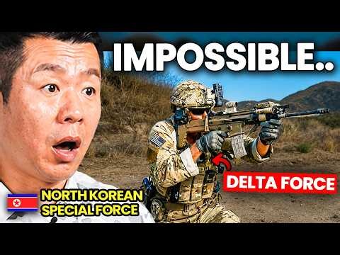North Korean Special Ops Shocked by DELTA FORCE Training for the First Time (World's BEST)