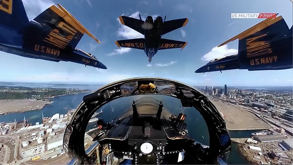 INSANE Cockpit View of U.S. Navy's Blue Angels!