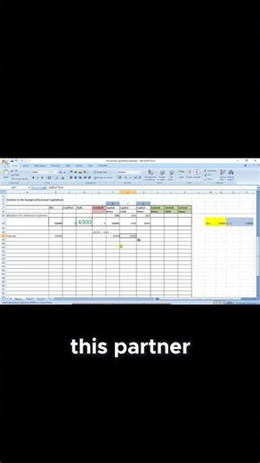 Who's the Most Responsible Partner #shorts #accounting #liquidations