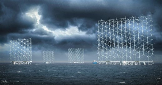 Massive 40-MW floating wind turbine array wins major tick of approval