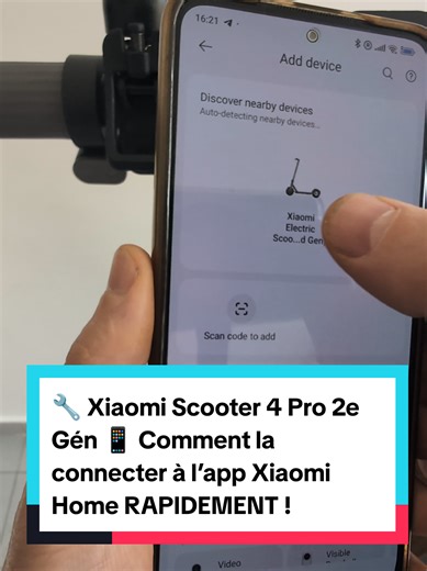 Connecter rapidement votre Xiaomi Scooter 4 Pro