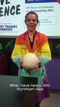 Dissolving Styrofoam to Fight Litter!