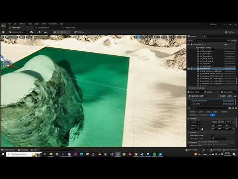 Unreal Engine 5 Water Tutorial Part 3: Making a River with spline system