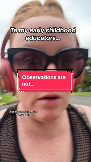 ✍🏻 Observations play such a critical role in our work. ✍🏻 But so often I see people get lost in what ww think they should be ending in overwhelm. ✍🏻 There is no regulation stating what our obs need to look like. We need to following the entire cycle in order to create meaningful documentation for children 🤍#earlychildhoodeducation #earlychildhoodeducator #childcareworker #daycarechronicles101 #preschoolteacher #ece
