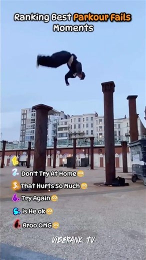 Ranking the Best Parkour Fails 😂 (DON’T TRY THIS!)