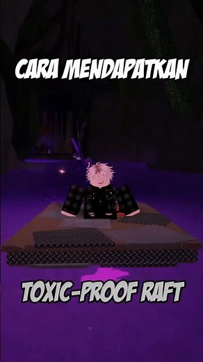 HOW TO GET TOXIC-PROOF RAFT 🛶 #roblox #fisch #robloxshorts
