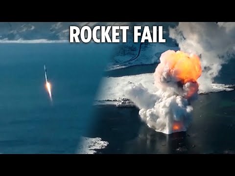 German space rocket explodes seconds after takeoff in Norway