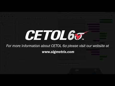 CETOL V11.1 Introduction