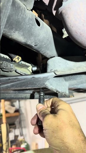How I drain a radiator. Radiator petcock socket hack