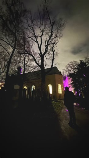 Adam Berry on Instagram: "Would you hang out in a cemetery alone at night? What’s your favorite place to explore in the dark? #HauntedCemetery #Munich #adamberry #paranormal #hauntedlife"