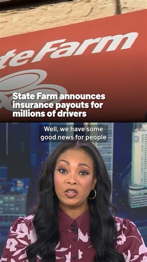 Millions of drivers with State Farm insurance could soon see payouts on average of $100 per car, according to a recent announcement from the company. Read more: https://www.nbcchicago.com/news/local/state-farm-announces-insurance-payouts-for-millions-of-drivers-what-to-expect/3901018/ ⁠ #statefarm #driving #insurance #cars #finance | NBC Chicago