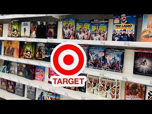 Target new release dvd * in store display * bluray 4K movies * September stocks