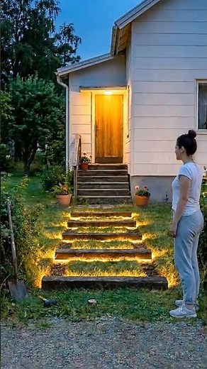 DIY Luxury Garden Steps in 1 Day! 😍💡