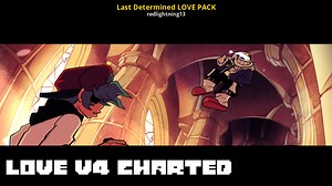 Last Determined LOVE PACK Mod for Friday Night Funkin' | FNF Mods