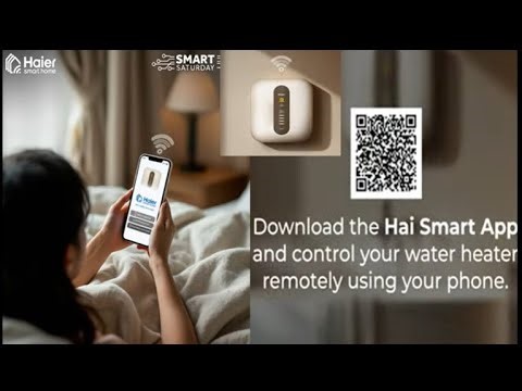 WiFi connection of Haier Water Heater
