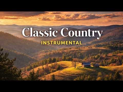 Classic Country Instrumental – 1 Hour of Relaxing Guitar Music for Study, Work & Peaceful Moments