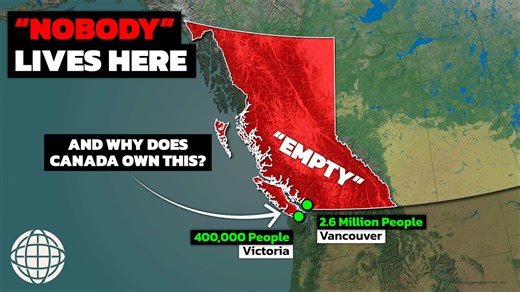 Why Most of British Columbia Is Practically Uninhabited