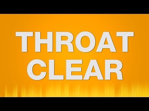 Throat Clear SOUND EFFECT - Räuspern SOUNDS