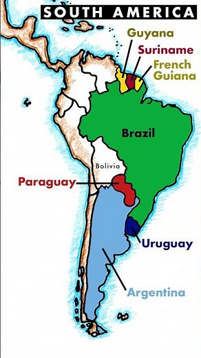 CC Cycle 1 Week 23 Geography: South America East (Song + Map)