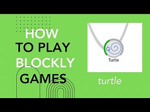 How to play game blockly games - turtle.