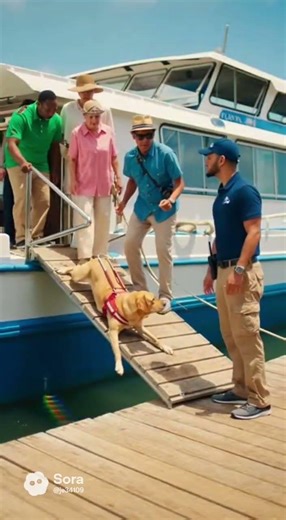 🐕🚤🔥 A Dog Refused to Let Them Board — Seconds Before the Boat Exploded