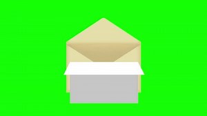 4k Animation Opening Envelope Opening Paper Stock Footage Video (100% Royalty-free) 3402814583 | Shutterstock