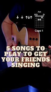 141K views · 6.8K reactions | ️️ 5 Songs to Get Your Friends Singing - - #guitar #guitarra #howtoplayguitar #guitartutorial #6string #music #fypシ | Thibaultguitar | Facebook