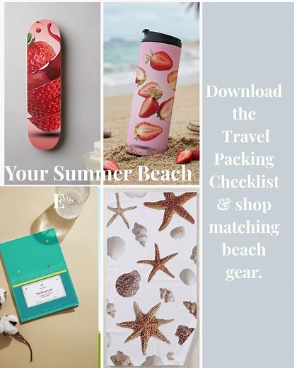 Plan a stress-free beach trip with our ultimate summer travel packing checklist. Explore aesthetic r