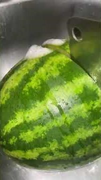 Watermelon carbonated itself and became beer