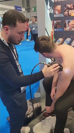 shoulder injury recovery using localised cryotherapy treatments #trucryo #cryotherapy