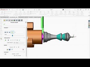 Turning a Chess Queen in SolidWorks CAM | CNC Lathe Simulation + G Code
