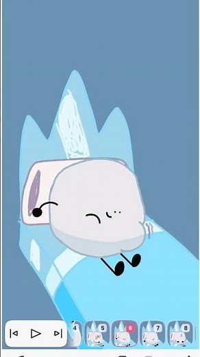 Snowball's stomach really is HUGE because he drank water.#battleforbfdi #incredibox